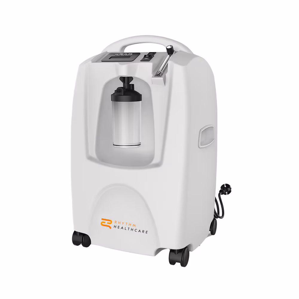 Oxygen concentrator in a clinical setting